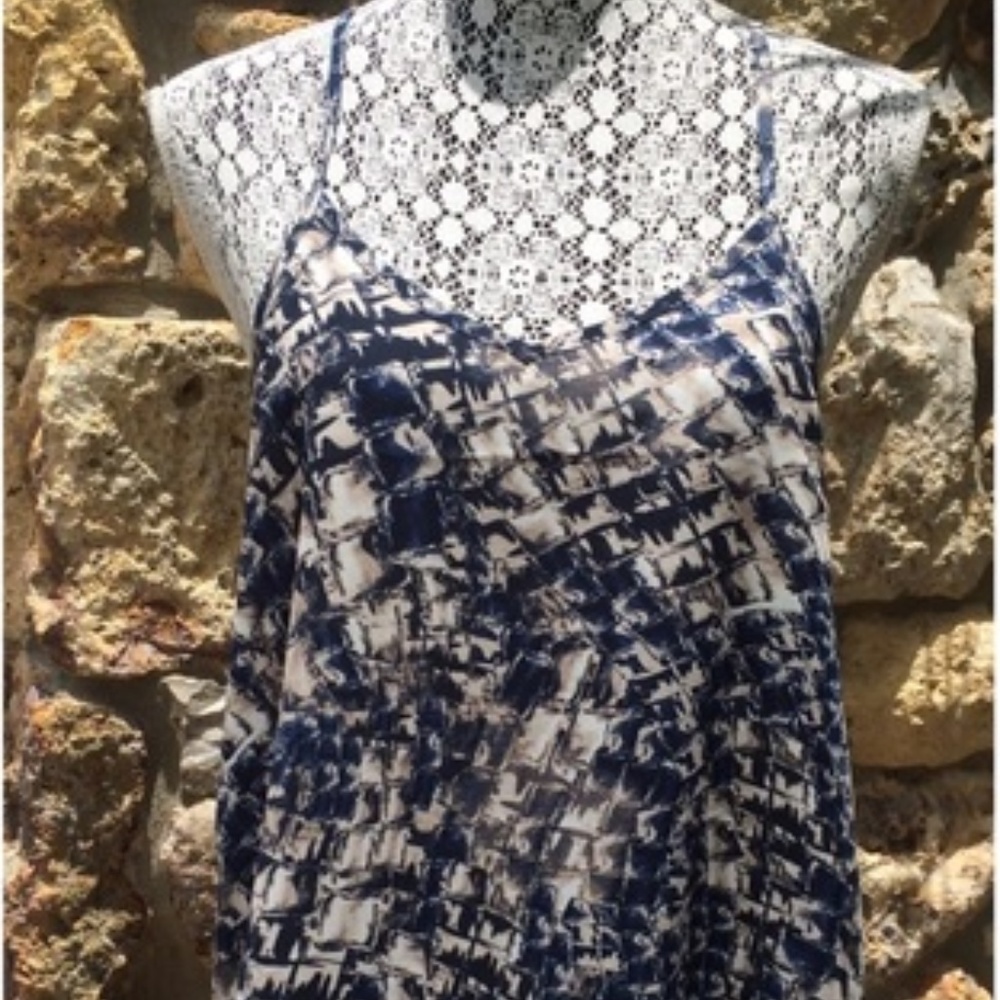 Paper Crane /Anthropologie Halter Style Blouse